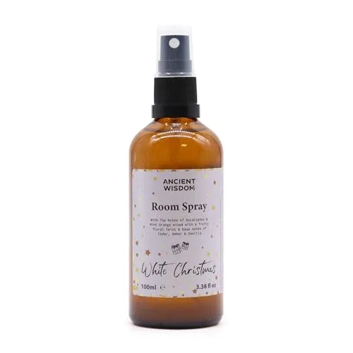 Weihnachtsduftspray für Zuhause und Kissen, 100 ml (Weihnachtsweiß)