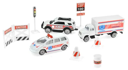 Kinder-Spielset Polizei, 10 Stk.
