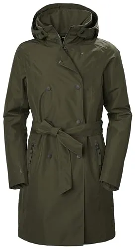 Helly Hansen Welsey II Trench Mantel Utility Green M von Helly Hansen