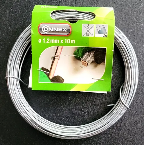 Bindedraht verzinkt  Ø 1,2 mm  10 m Conmetall Meister (GP: 0,39 €/m)