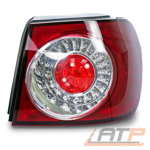 Bestprice Heckleuchte LED für VW, Außen Teil - Autoteile - LED Heckleuchte mit Lampenträger (5887922) für rechts außen, sorgt für bessere Sichtbarkeit und Sicherheit im Straßenverkehr.