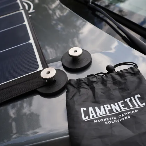 Campnetic magnetische Halterung für Solartaschen 2er Set - CampingVan & Camper