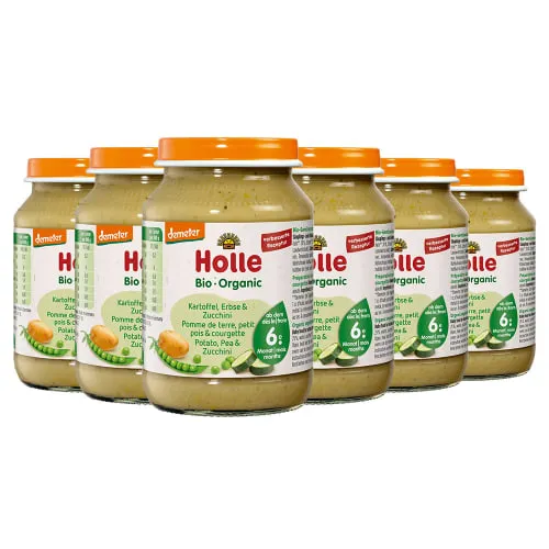 Kartoffeln mit Erbsen & Zucchini von Holle