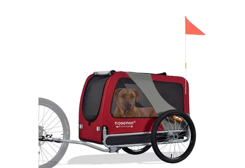 TIGGO DOGGYHUT® Hundefahrradanhänger für große Hunde