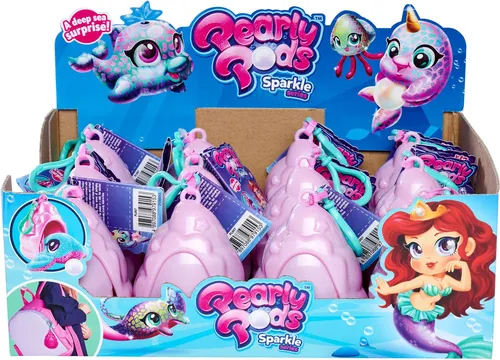 Pearly Pods, Glitzer Serie, sort.