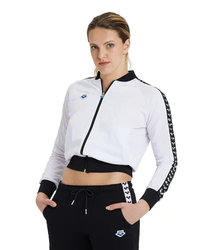 Arena Damen Jacke Jacket Sportjacke, Streetwear,, W Relax Iv Team Weiß, S