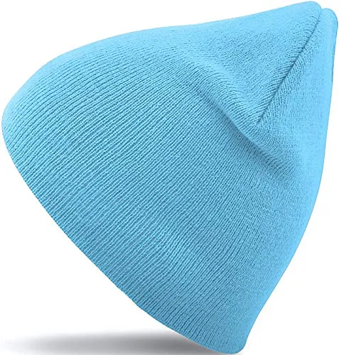Wintermütze/Beanie für Damen & Herren in 27 (9) (Hellblau)