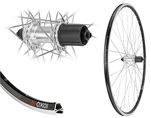 Bärwinkels Race 28 Zoll Hinterrad 13-622 Rennrad XR1 für Kassette 8-10fach Hohlkammer 130mm