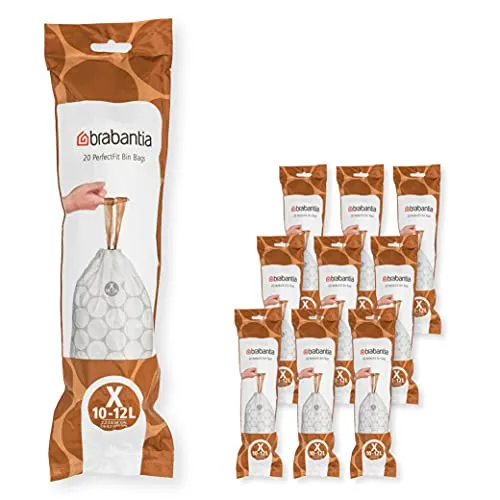 Brabantia Müllbeutel 200 Bags, Weiß von Brabantia