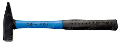 1x Schlosserhammer, Fiberglas-Stiel, 300 g, 50403L SW-Stahl