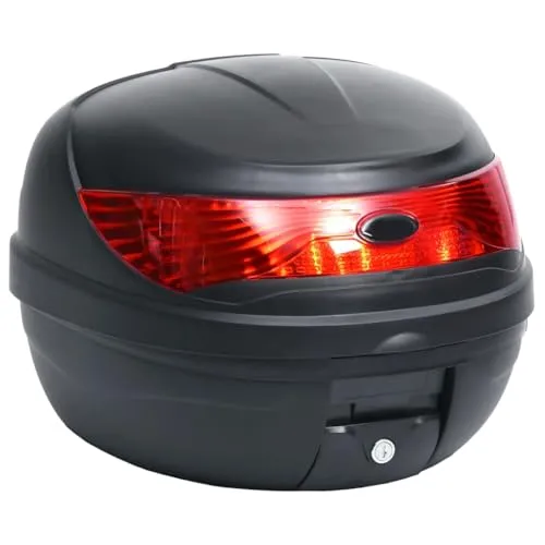 vidaXL Motorrad-Topcase 35 L für Helm und Zubehör