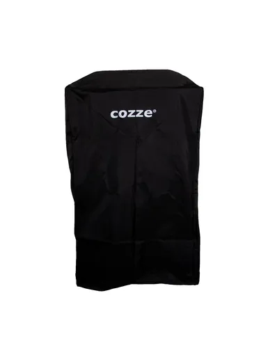 Cozze Überzug für Pizzaofen und Outdoor-Tisch schwarz - Grillzubehör, wetterfester Überzug aus robustem Oxford-Gewebe schützt Ihren Pizzaofen und Tisch vor Wind und Wetter, ideal für die ganze Saison im Freien.