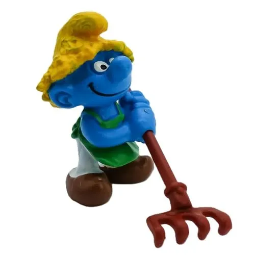 SCHLEICH 20138 Gärtner Schlumpf mit Harke