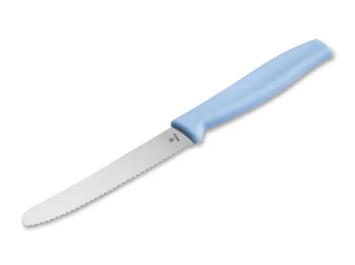 Böker Besteck-Set Böker Brötchenmesser hellblau