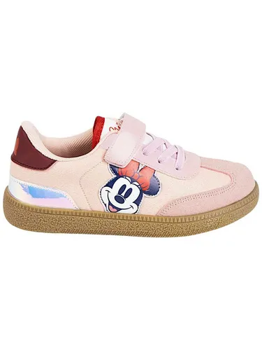 Cerdá Disney Minnie Maus Sneaker für Kinder in Rosa (Gr. 30-35) - Moderne und sportliche Kinder Sneakers mit Disney Minnie Maus Design, ideal für aktive Kids. Pflegeleichtes Obermaterial und praktischer Klettverschluss sorgen für hohen Tragekomfort.