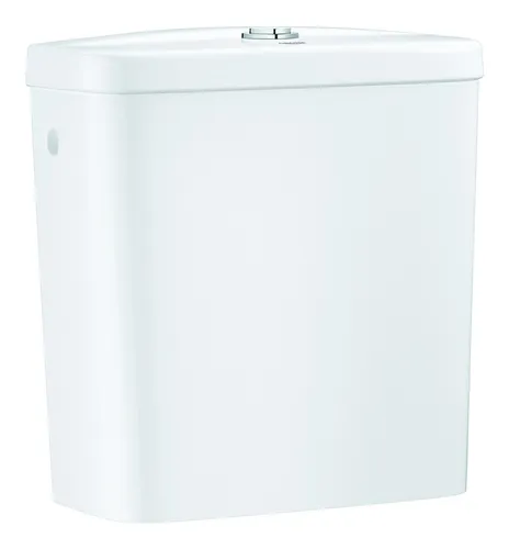 Grohe Bau Keramik Aufsatzspülkasten - Alpinweiß, seitlicher Anschluss - Für WCs & Urinale, stilvolles Design in Alpinweiß mit seitlichem Anschluss für einfache Installation.