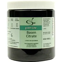 Basen Citrate Pulver 300 g