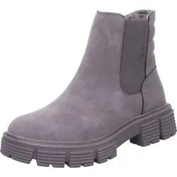 Tom Tailor Damen Stiefel beige EUR 38 - Grau - 38