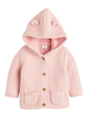 Next Baby Strickjacke in Rosa (1-tlg) von Next