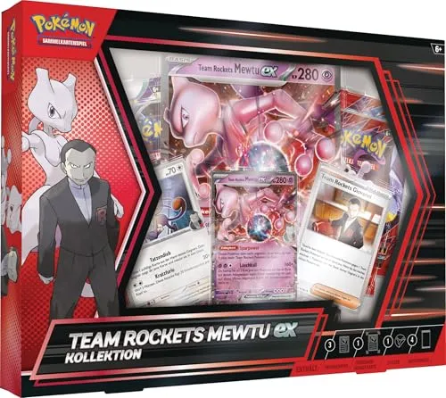 Produktbild Team Rockets Mewtu ex Kollektion