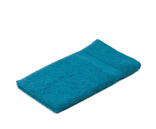 liebling Gästetuch, 100% hochwertige Baumwolle, Serie Miami, 30 x 50 cm, waschbar & trocknergeeignet, Farbe: Lagune