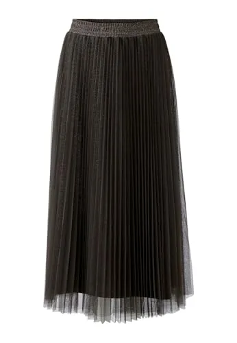 Oui Damen Plisseerock a-Shape Bi Color