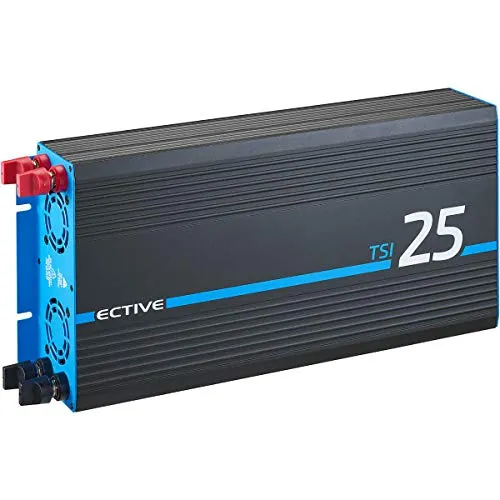 ECTIVE TSI Sinus-Wechselrichter 2-in-1, 2500W, 24V von ECTIVE