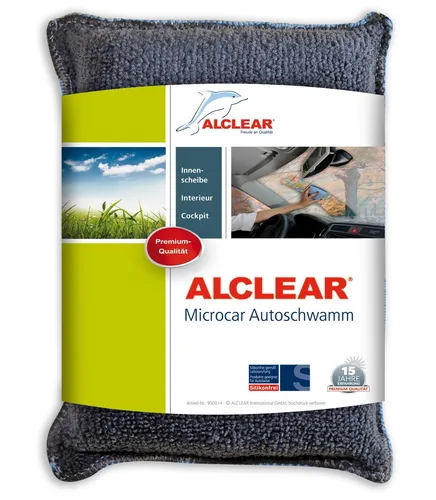 ALCLEAR Ultra-Microfaser Microcar Autoschwamm Auto Wasch Anti Beschlag Schwamm