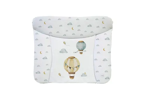 CEBA BABY Wickelauflage Weiche Baby Wickelunterlage 75 x 72 cm / 85 cm x 75 cm, Wickeltischauflage für Baby - abwaschbar - wasserdicht - Made in EU