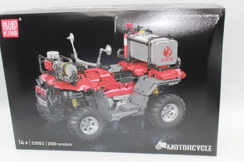 Mould King 23003 Feuerwehrmotorrad Fire QUAD