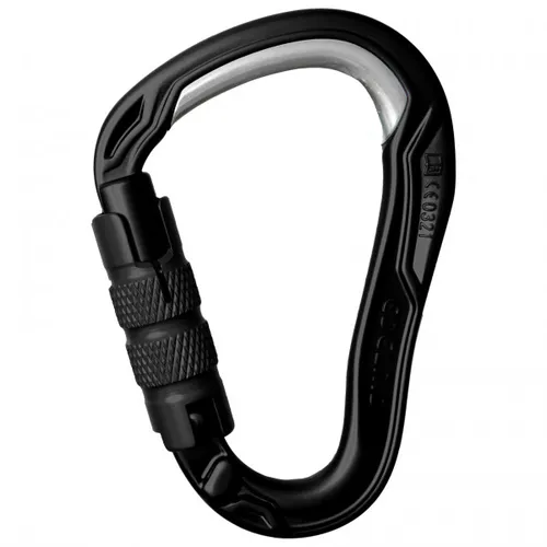 Edelrid Bulletproof Triple HMS-Karabiner in schwarz von EDELRID