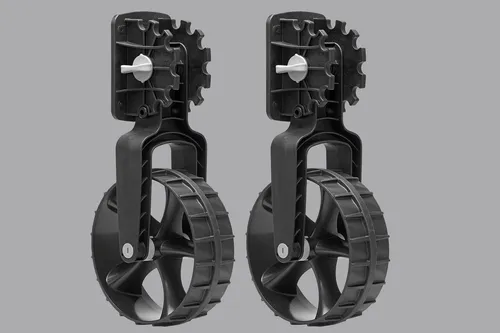 Railblaza Schlauchboot Räder 1 Paar - Praktische Schlauchboot Räder für einfachen Transport, robust und langlebig, ideal für Wassersportliebhaber