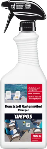 Produktbild Wepos Kunststoff Gartenmöbel R. 750 ml