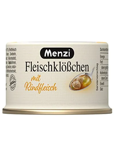 FLEISCHKLÖßCHEN mit Rindfleisch von Menzi, 125g