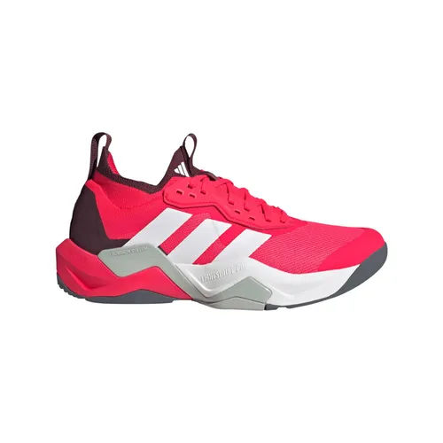 adidas Rapidmove ADV 2 Herren-Fitnessschuhe rot/weiß – Größe 40 2/3 (US 7,5) - Bereit für dein HIIT-Workout mit adidas! Die Lightstrike Pro Dämpfung sorgt für ein leichtes Tragegefühl. Atmungsaktives Mesh-Obermaterial und Torsion System bieten Stabilität und Bewegungsfreiheit.