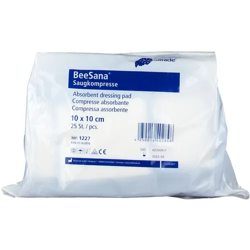 Saugkompressen 10 x 10 cm unsteril von Meditrade