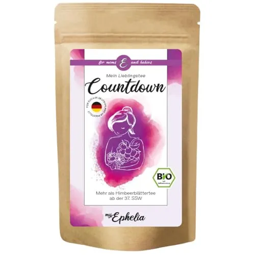 myEphelia | Bio Tee Vorbereitung auf die Geburt [Mild] mit Himbeerblättertee + Frauenmantel ab der 37. SSW