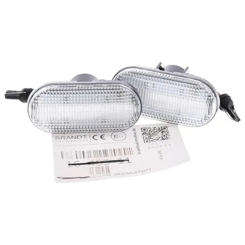 SEITEN BLINKER LED Weiss für Smart Fortwo 453 (14-18) - Hochwertige LED-Seitenblinker mit ECE-Kennzeichnung für optimale Sichtbarkeit. Einfache Installation dank CAN-Bus-Technologie, ideal für den modernen Smart Fortwo.