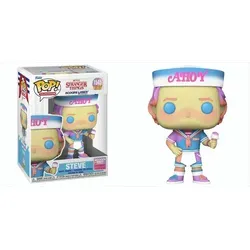 Funko POP - Stranger Things - Steve (Scoops Ahoy) Neu & OVP - Sammlerstück aus der beliebten Serie, detailreiche Figur in buntem Design, ideal für Fans und Sammler von Action- & Spielzeugfiguren.