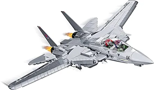 Cobi Top Gun F-14A Tomcat (5811) - Bauspielzeugset, detailgetreue Nachbildung des berühmten Jets aus Top Gun
