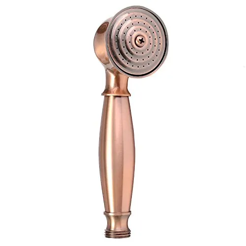 Retro Kupfer Handheld Shower Head Handbrause Brausekopf Duschkopf Red Bronze