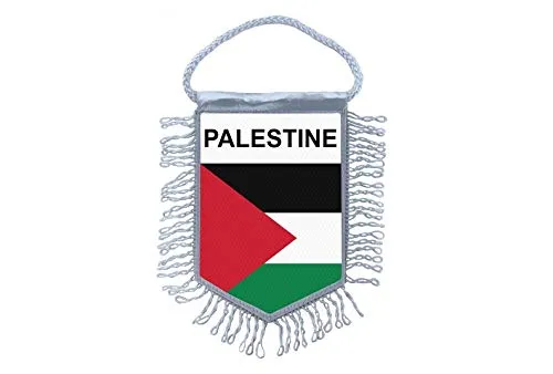 Akachafactory Wimpel mini Flagge Fahne flaggen miniflagge Palästina