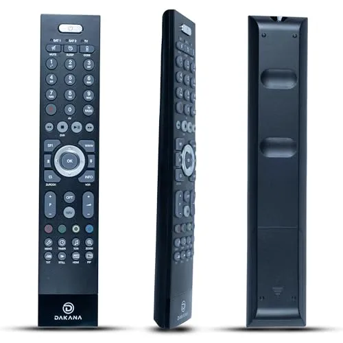 Dakana Fernbedienung für Technisat Receiver (passend zu ISIO-Digitalreceivern und ISIO-TV-Geräten von TechniSat)