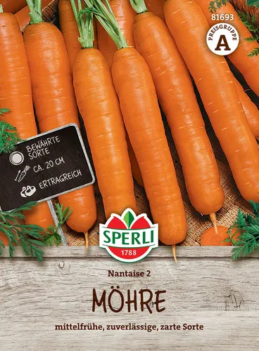 Mein schöner Garten DE SPERLI's Möhren-Samen 'Nantaise 2' EH001666-001