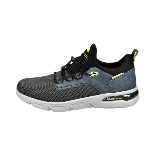 bugatti Herren Low-Top Sneaker - Komfortable Strassenschuhe für den Alltag - Herren-Sneaker mit Wechselfußbett, ideal für den täglichen Gebrauch und optimalen Tragekomfort.