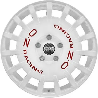 OZ RALLY RACING Felge in rot von OZ-Wheels