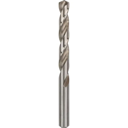 Bosch HSS Metall-Spiralbohrer 12.5mm - 5St. - Präzisions-Spiralbohrer für Metall, mit selbstzentrierender Bohrspitze für schnelles Bohren ohne Wandern. Ideal für legierte und unlegierte Stähle.