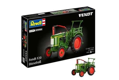 Revell 07828 Fendt F20 Dieselroß Traktor Bausatz 1:24 von Revell