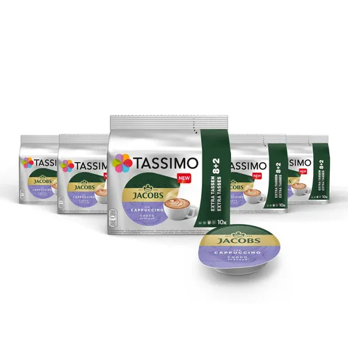 TASSIMO Jacobs Cappuccino Choco Kapseln 5x10