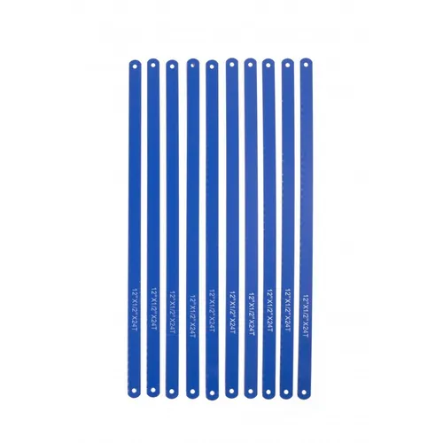 10x Metall Eisen Metallsägeblätter Sägeblätter Handsägeblatt 300mm Bügelsäge